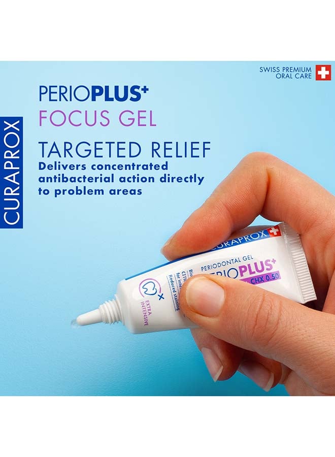 CURAPROX Perio Plus Focus Gel | 0.50% Chlorhexidine For Targeted Oral Care & Gum Protection – 10Ml - Image 2